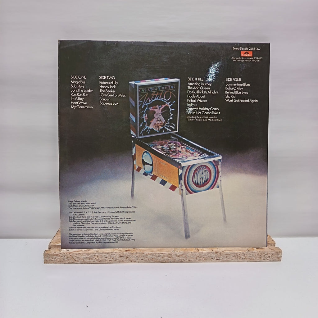 The Who the story of the who double vinyl record EX/VG+ 2683 069
