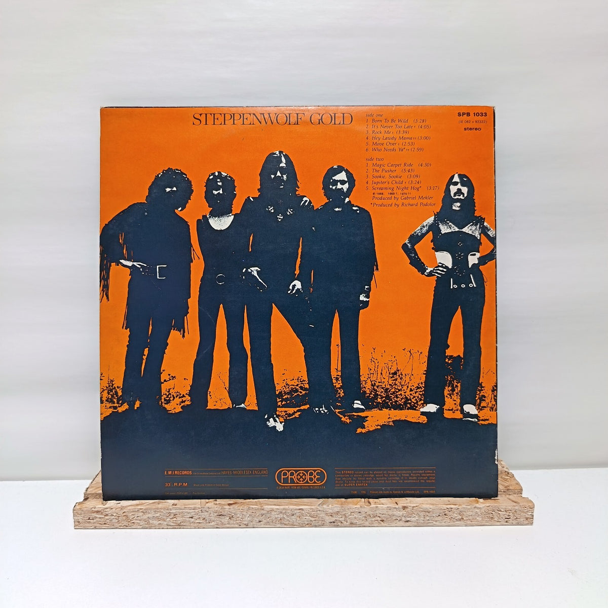 Steppenwolf gold their great hits vinyl record 1971 VG+/VG+ SPB 1033