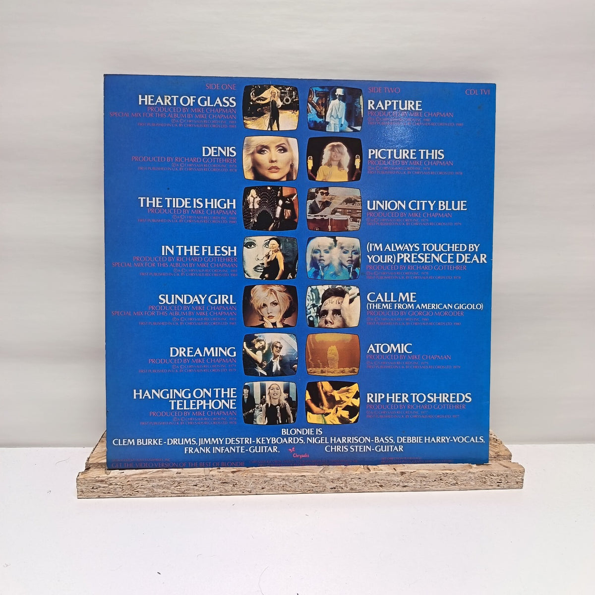 Blondie best of blondie vinyl record VG+/VG+ CDL TV1