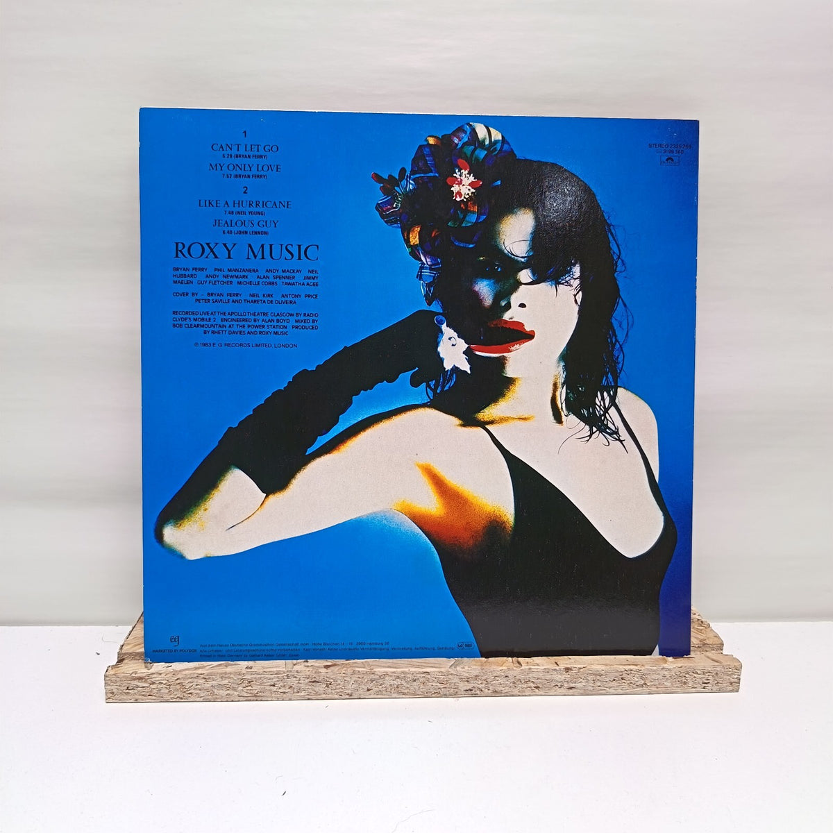 Roxy Music the high road vinyl record VG+/VG+ 2335 269