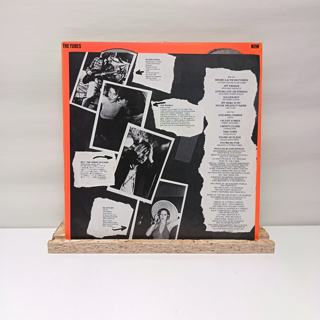 The Tubes now vinyl record VG+/VG+ AMLH 64632
