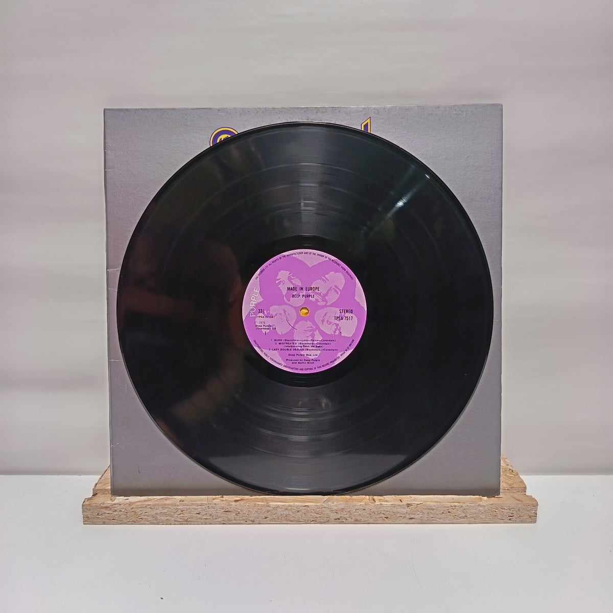 Deep Purple made in europe vinyl record VG+/VG+ TPSA 7517