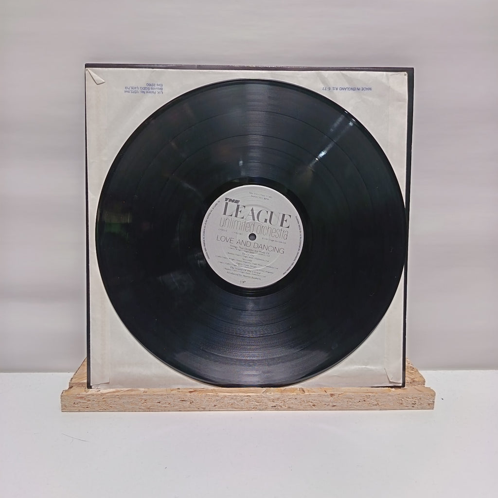 The League Unlimited Orchestra love and dancing vinyl record EX/EX OVED 6