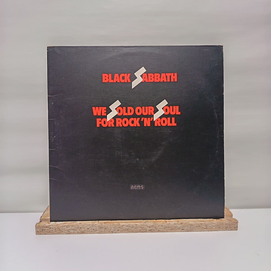 Black Sabbath we sold our soul for rock 'n' roll double vinyl record VG+/VG+
