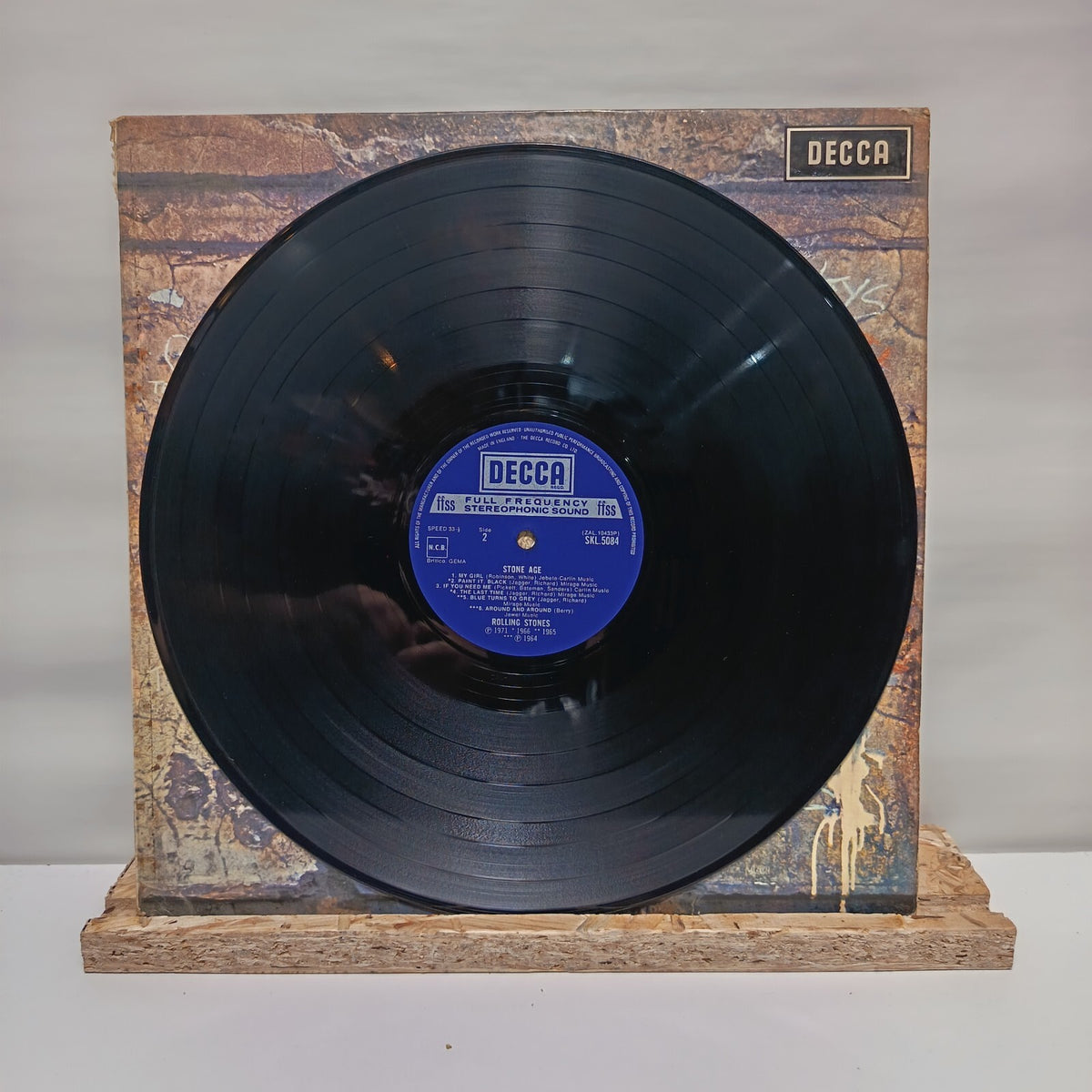 The Rolling Stones stone age vinyl record VG+/VG+ SKL 5084