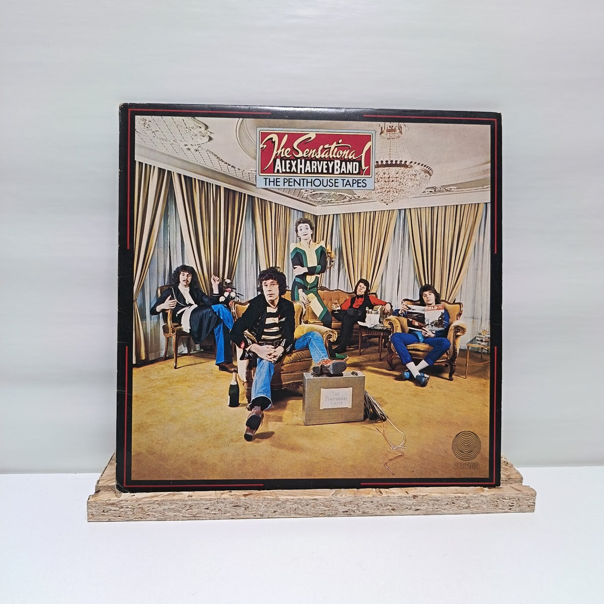 The Sensational Alex Harvey Band the penthouse tapes vinyl record 1976 VG+/VG+
