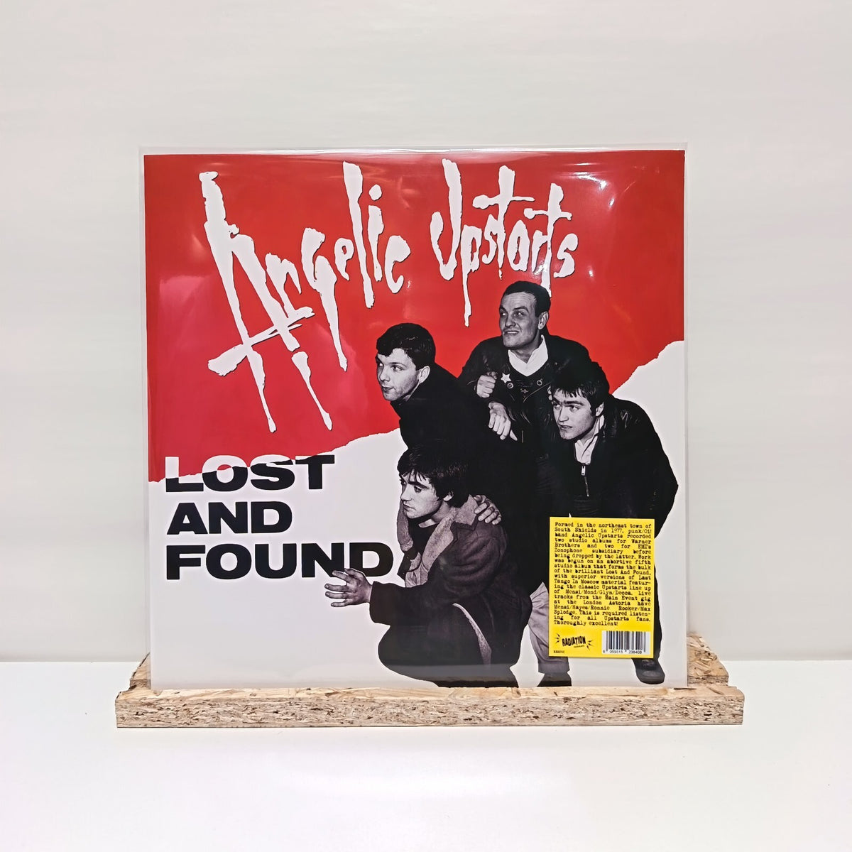 Angelic Upstarts lost and found vinyl record