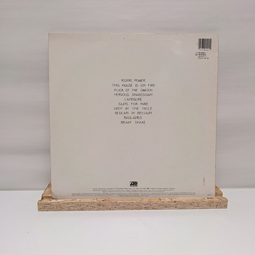 AC/DC flick of the switch vinyl record VG+/VG+ 78-0100-1