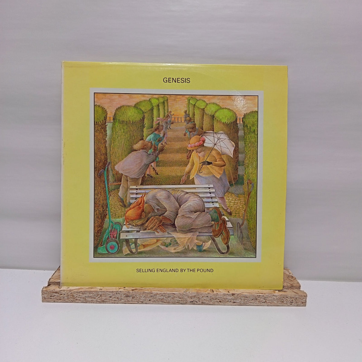 Genesis selling england by the pound vinyl record VG+/VG+ 6369 944