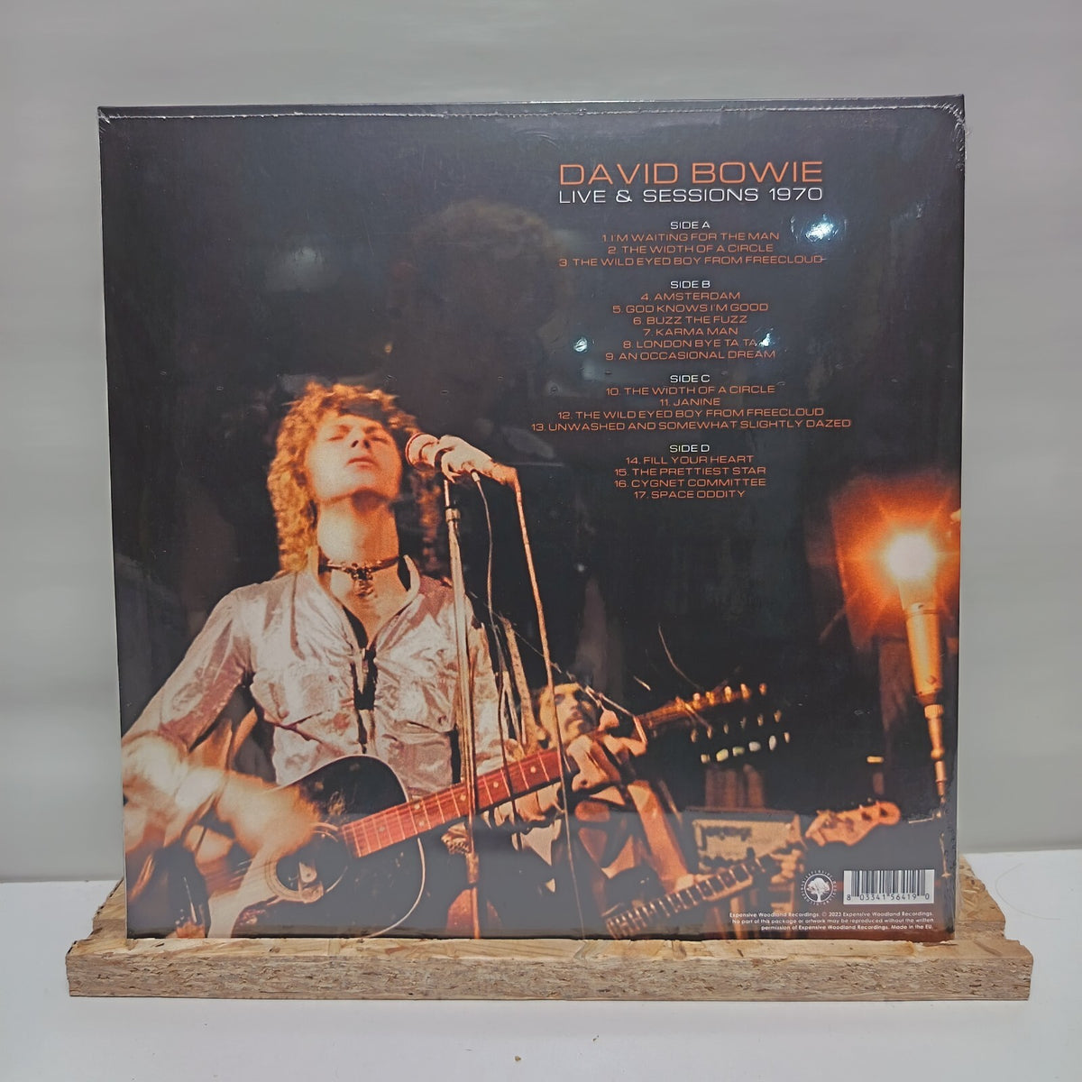 David Bowie sessions 1970 doube vinyl record EWR021