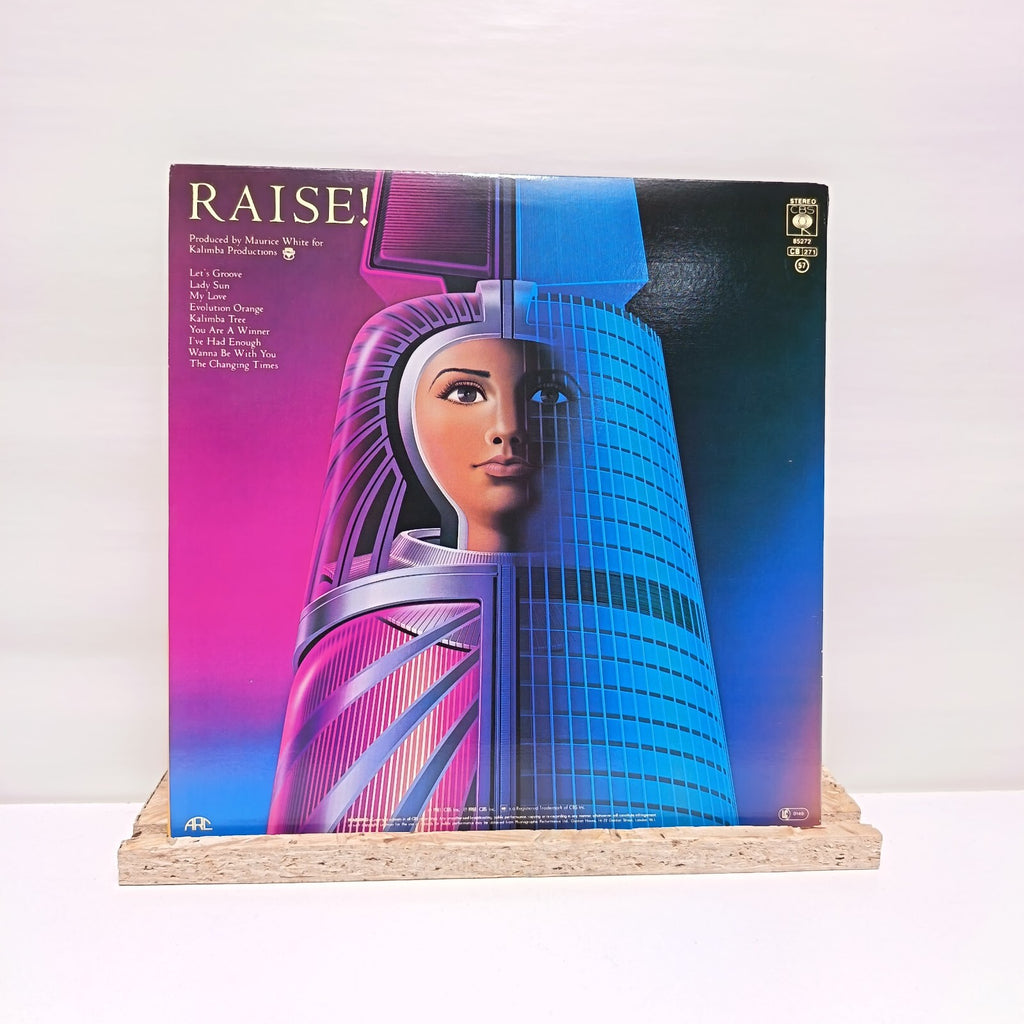 Earth, Wind & Fire raise! vinyl record EX/EX 85272