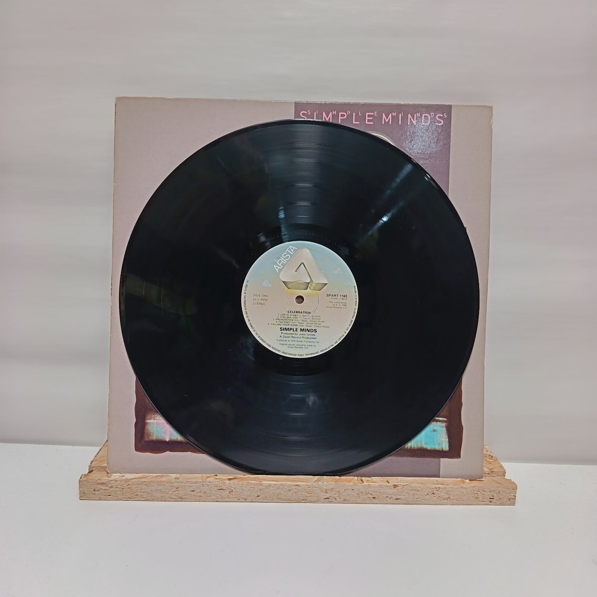 Simple Minds celebration vinyl record VG+/VG+ SPART 1183