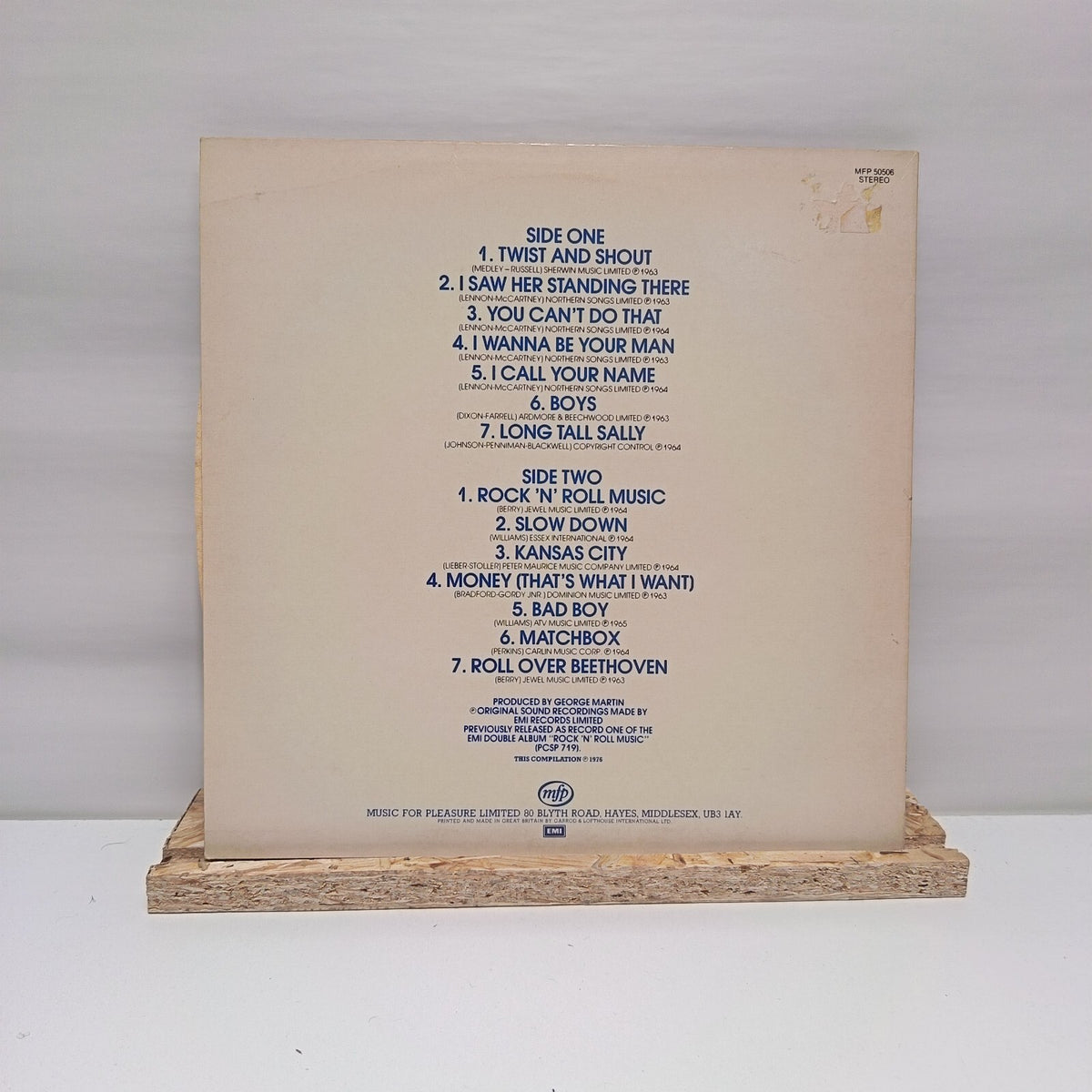 The Beatles rock 'n' roll music vol 1 vinyl record VG+/VG+ MFP 50506