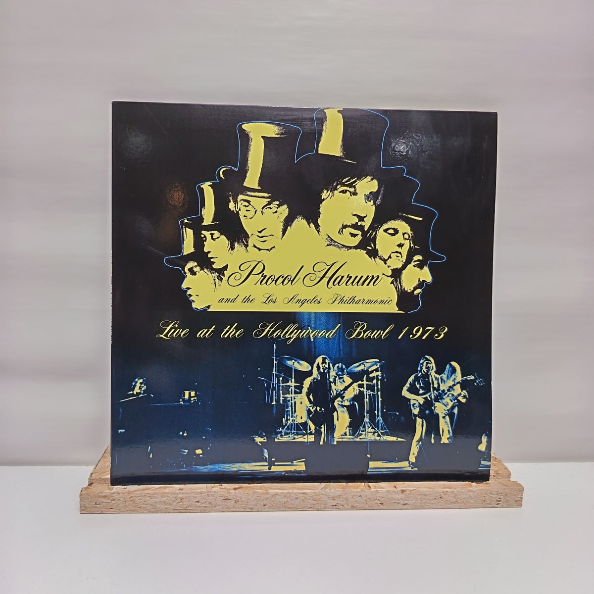 Procol Harum live at the hollywood bowl 1973 vinyl record EX/EX VER 18