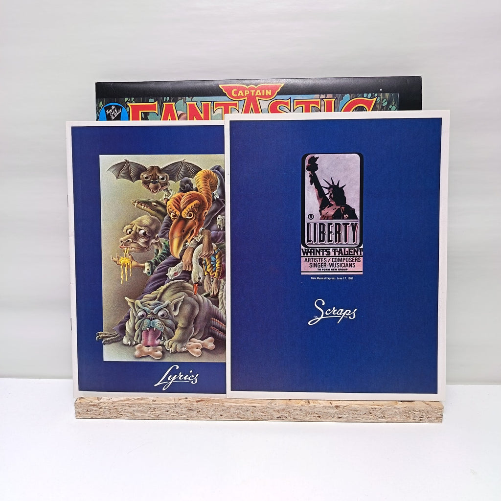 Elton John captain fantastic vinyl record VG+/VG+ DJLPX 1