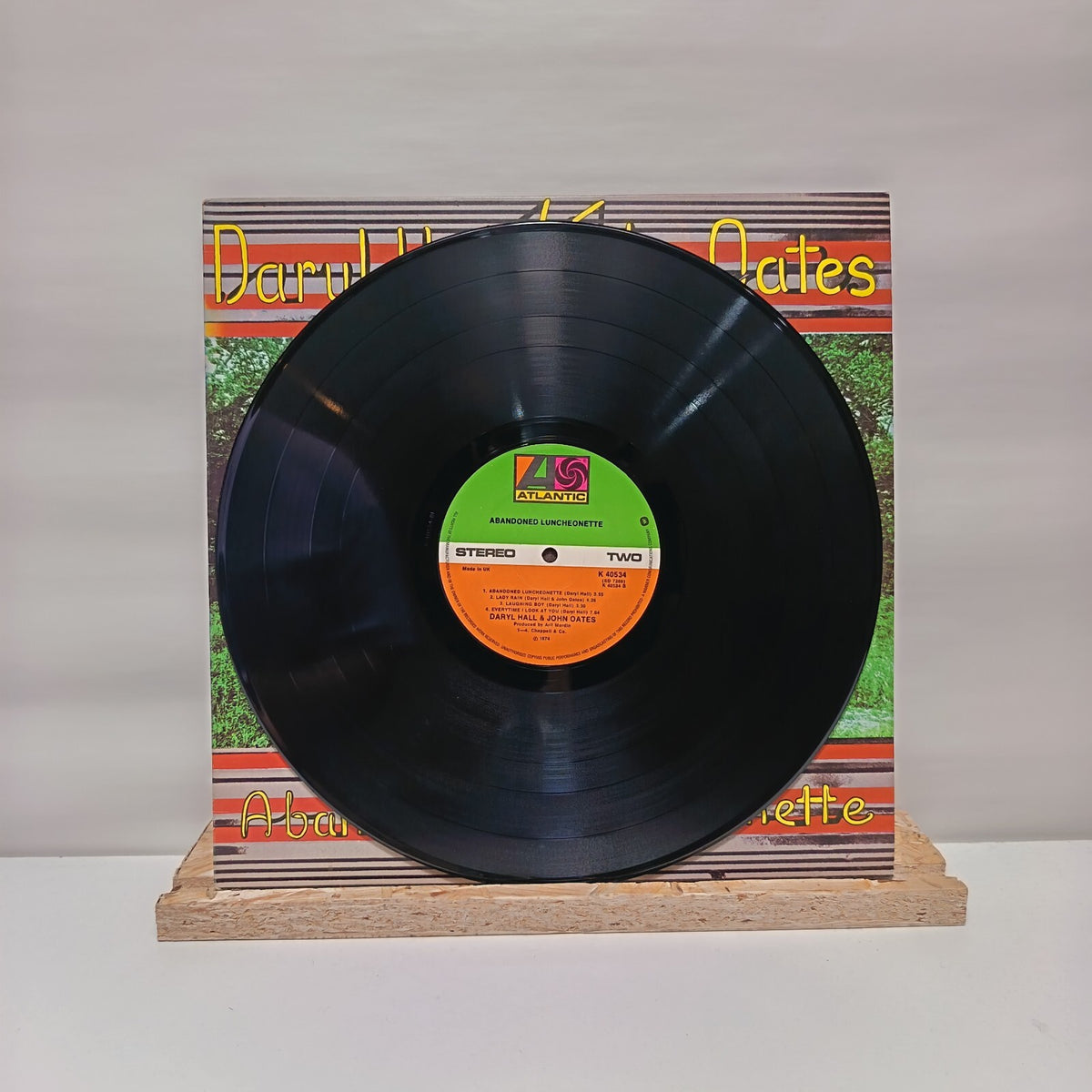 Daryl Hall / John Oates abandoned luncheonette vinyl record 1974 EX/EX K40534