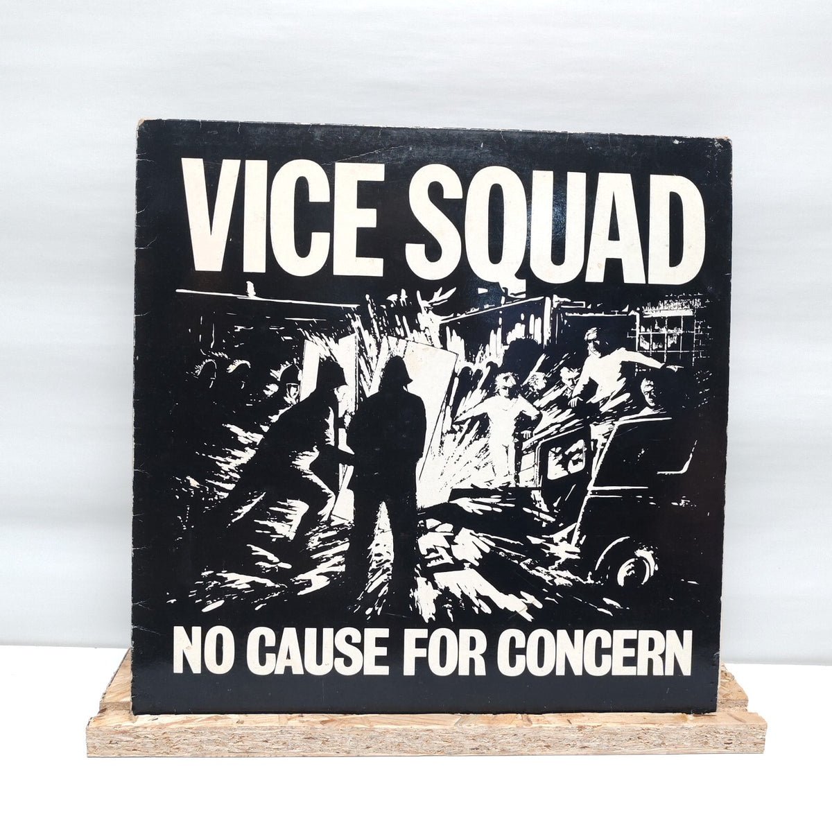 Vice Squad no cause for concern vinyl record 1981 VG+/VG+ ZEM 103