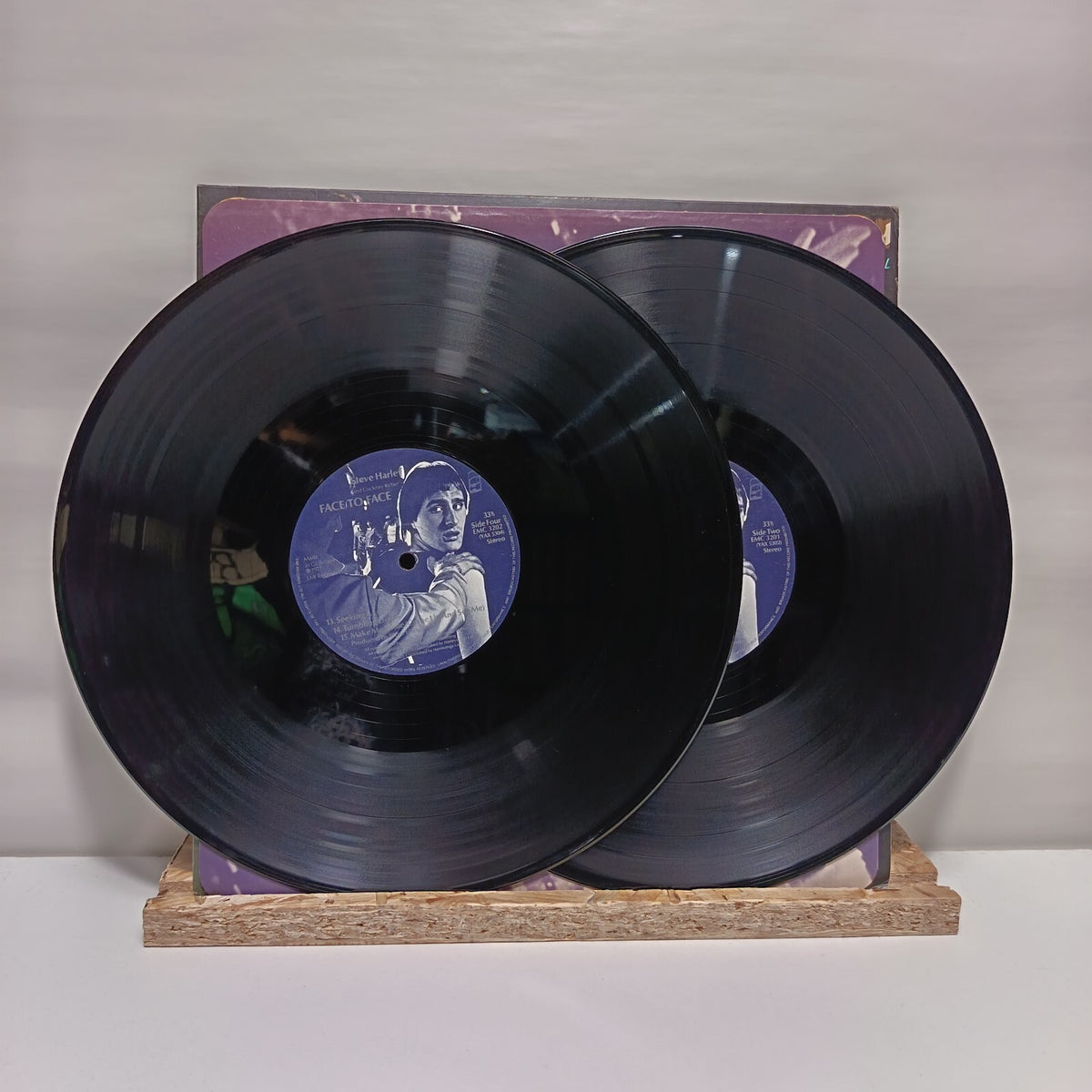 Steve Harley face to face double vinyl record VG+/VG+ EMSP 320
