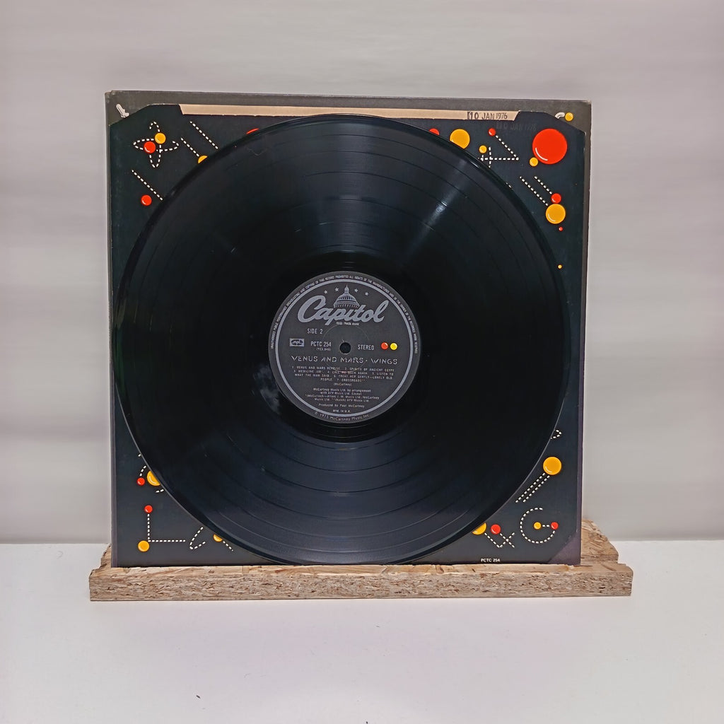Wings venus and mars vinyl record EX/EX PCTC 254