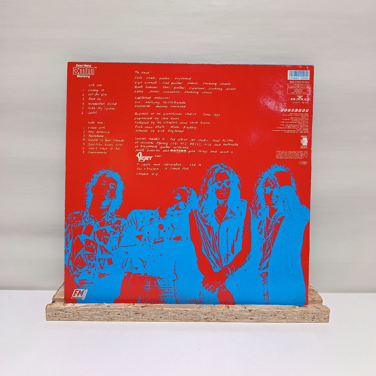 The Vibrators volume ten vinyl record VG+/VG+ REV LP 159