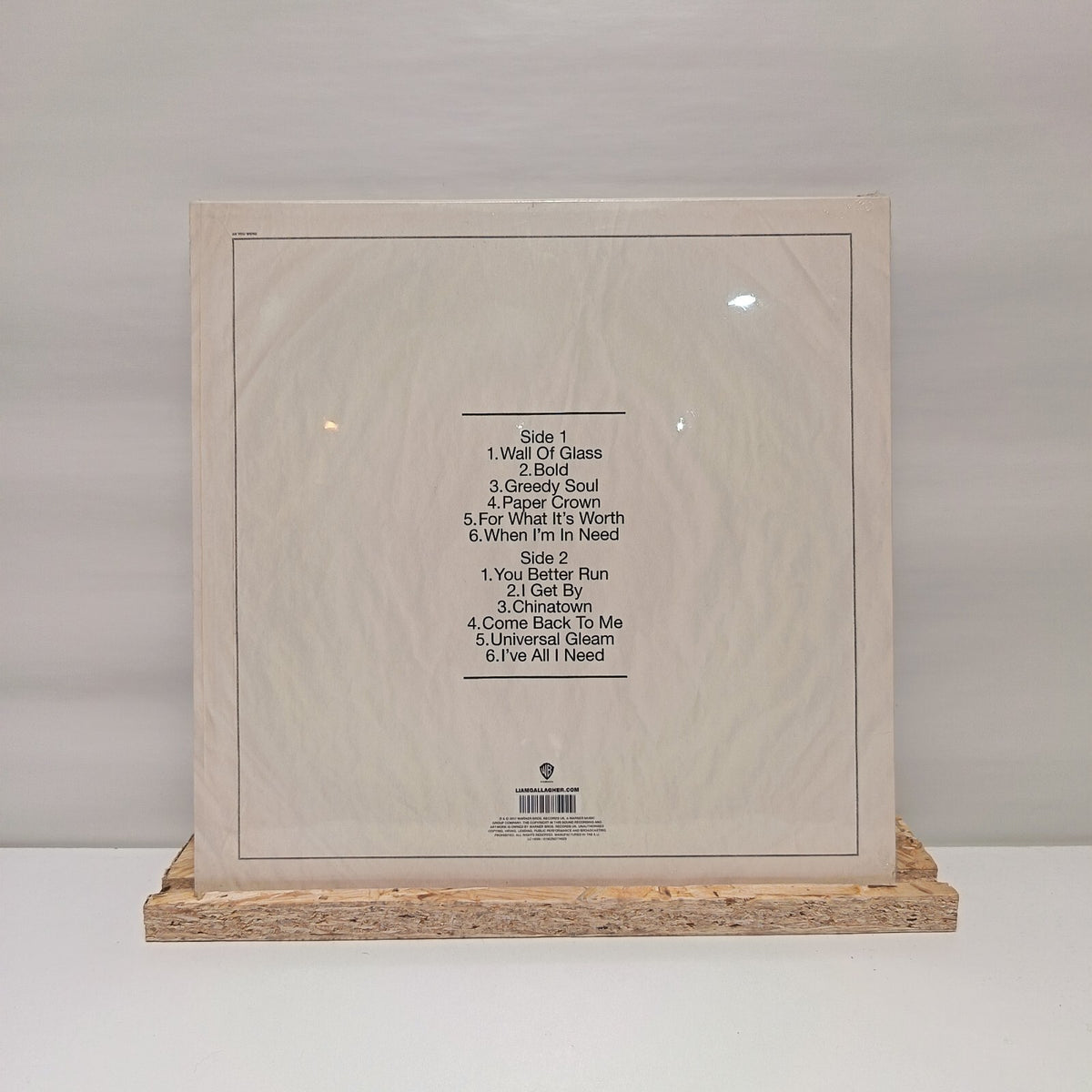 Liam Gallagher as you were vinyl record