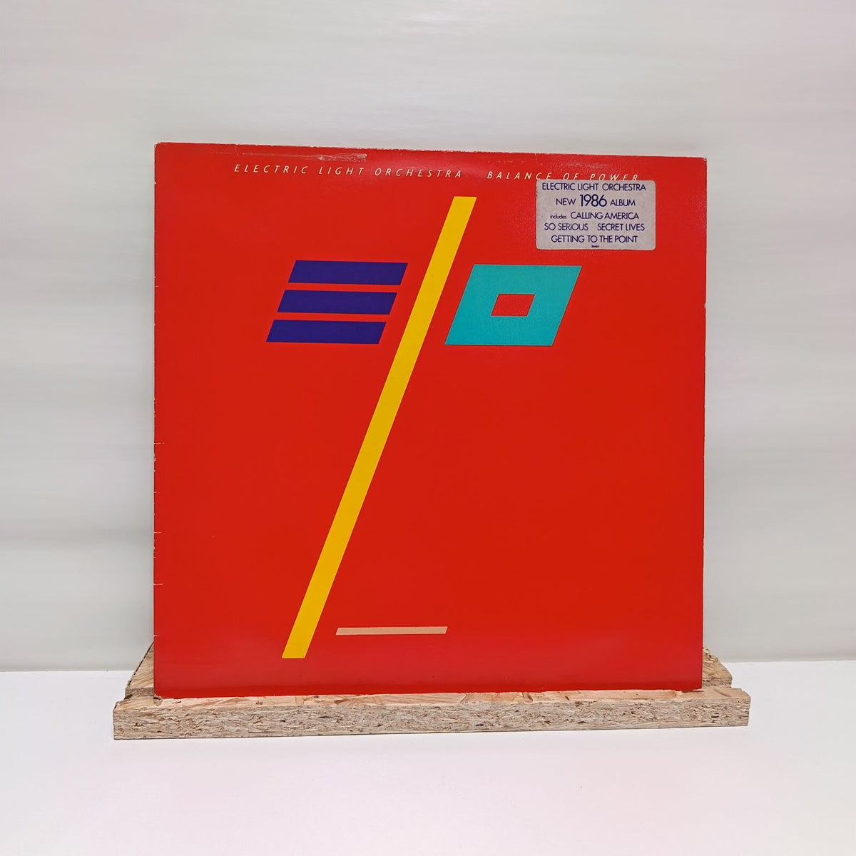 Electric Light Orchestra balance of power vinyl record VG+/VG+ 26467
