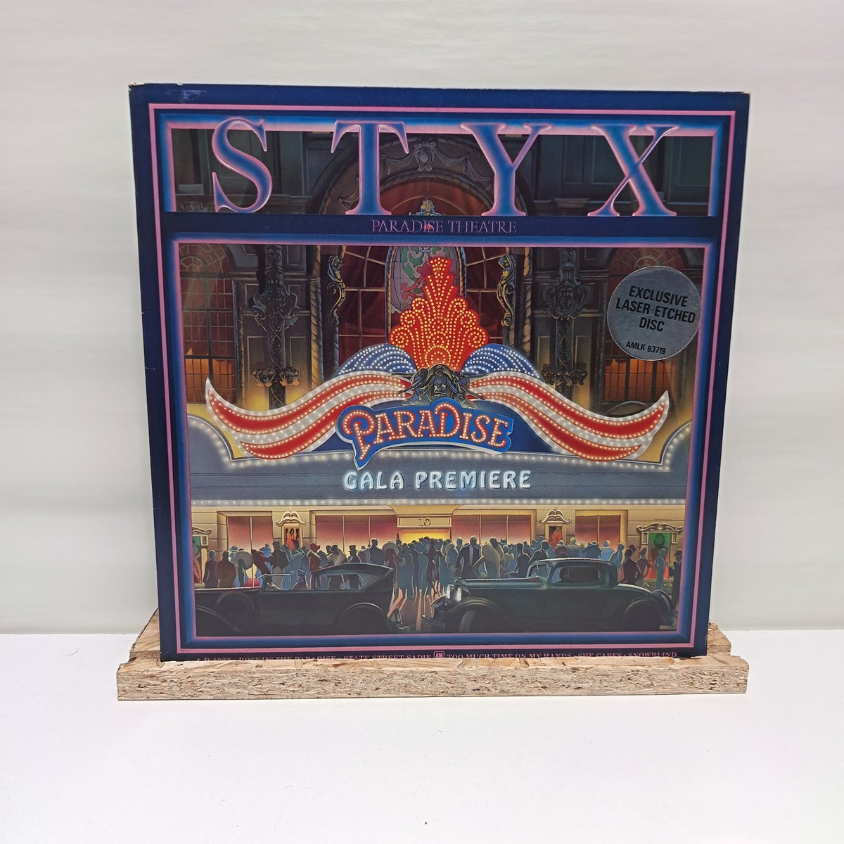 Styx paradise theatre vinyl record VG+/VG+ AMLK 63719