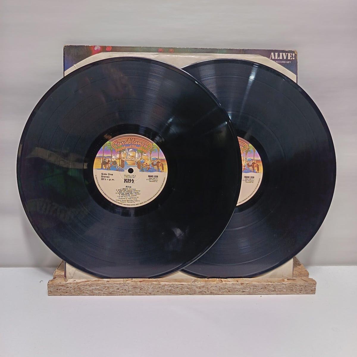 Kiss alive! double vinyl record VG+/VG+ 6640 026