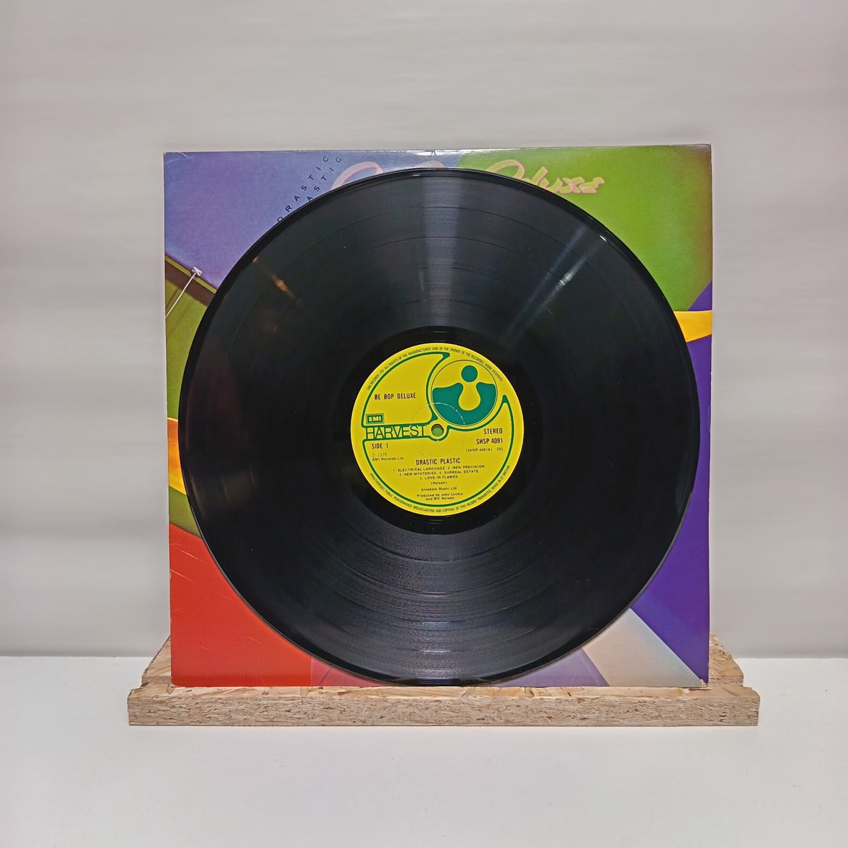 Be-Bop Deluxe drastic plastic vinyl record VG+/VG+ SHSP 4091