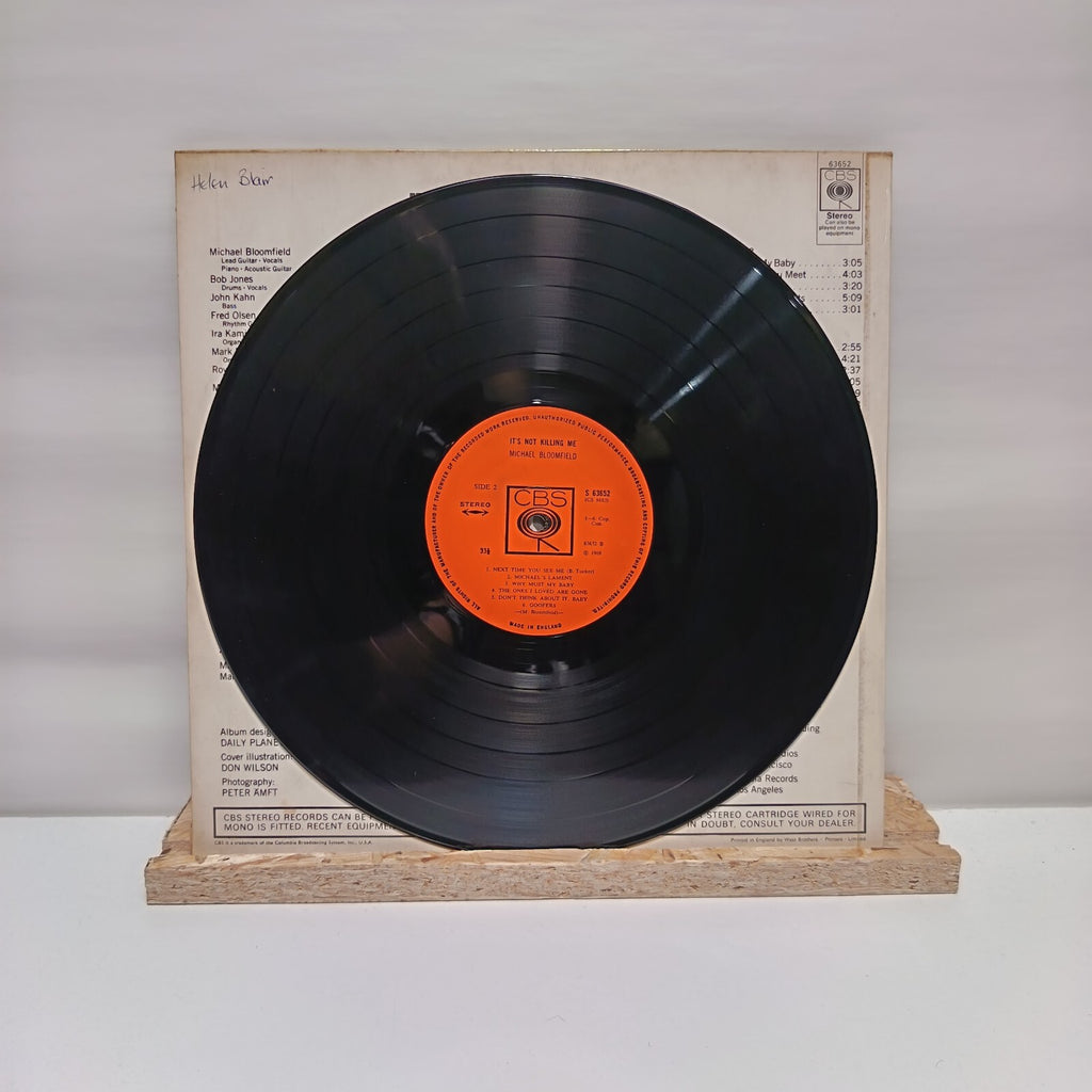 Michael Bloomfield it's not killing me vinyl record 1969 VG+/VG 63652