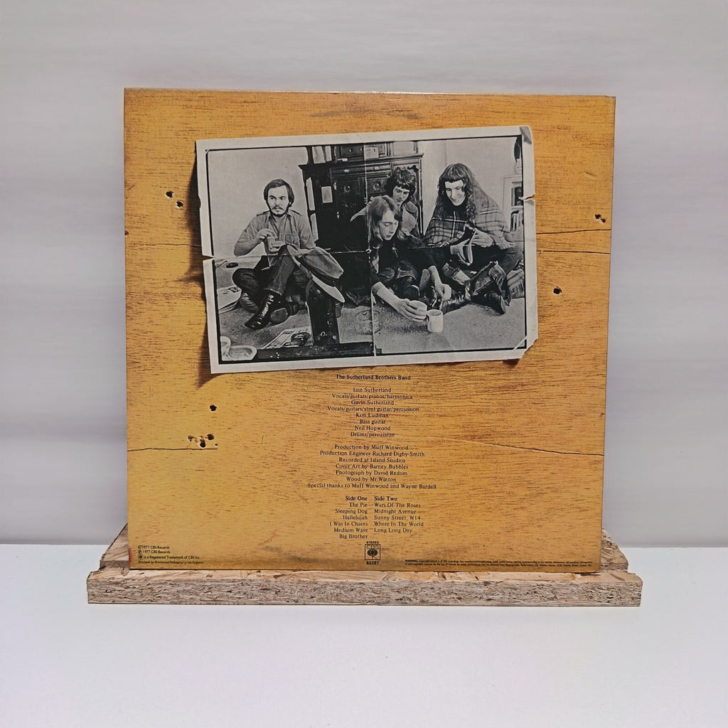 The Sutherland Bros. Band self titled vintl record VG+/VG CBS 82297