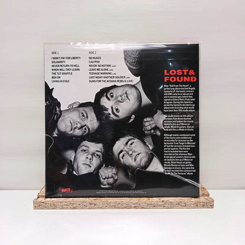 Angelic Upstarts lost and found vinyl record