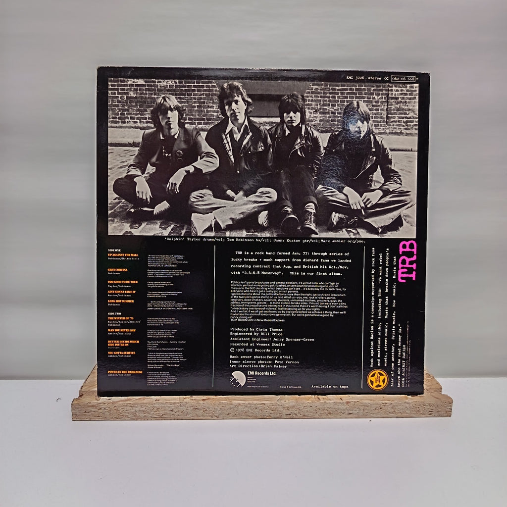 Tom Robinson power in the darkness vinyl record VG+/VG+ EMC 3226