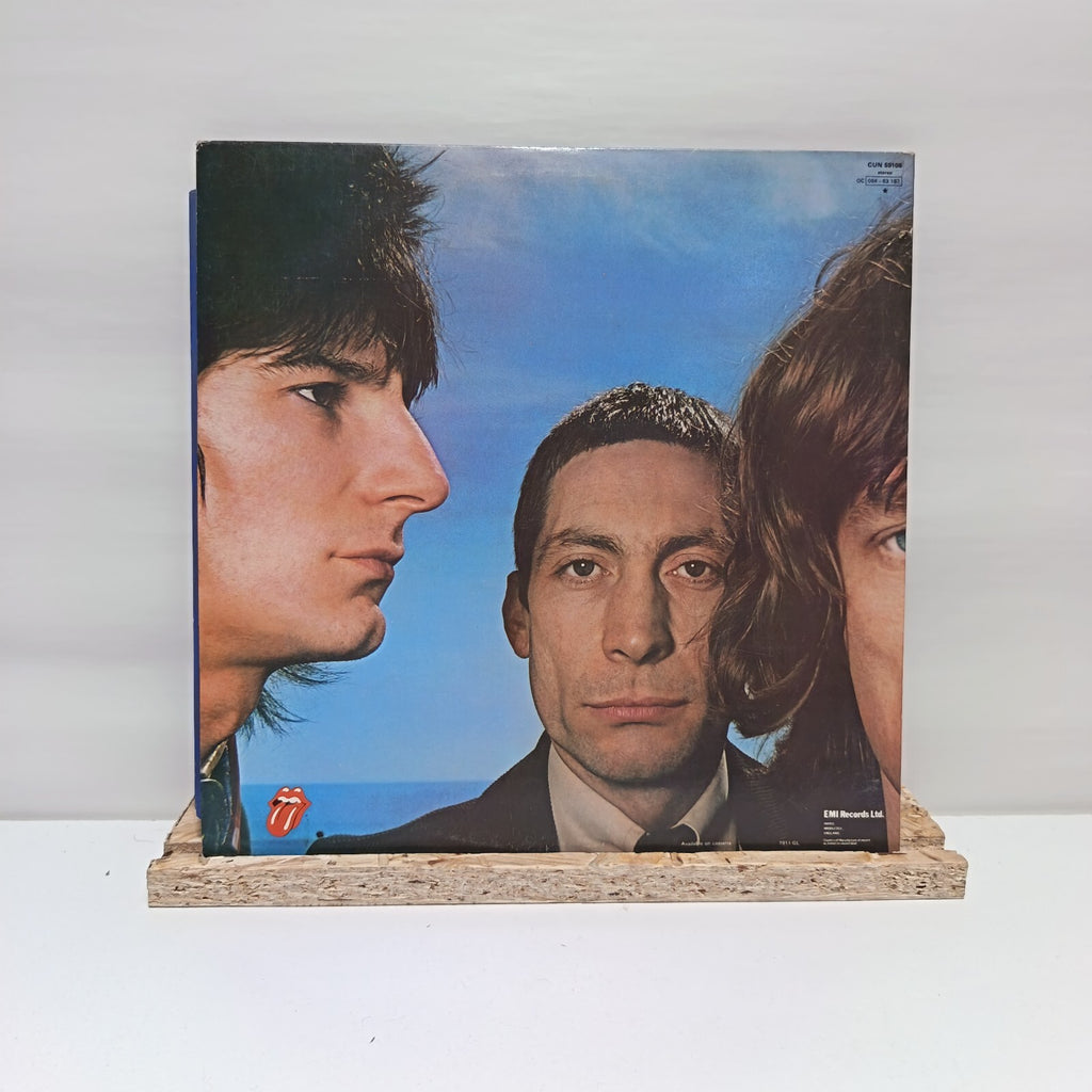 The Rolling Stones black and blue vinyl record VG+/VG+ CUN 59106