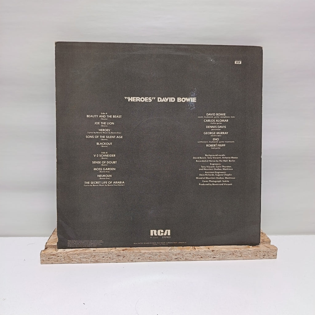 David Bowie heroes vinyl record VG+/VG+ PL 12522
