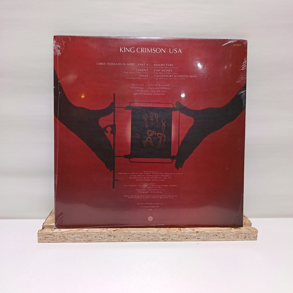 King Crimson usa vinyl record KCLP12
