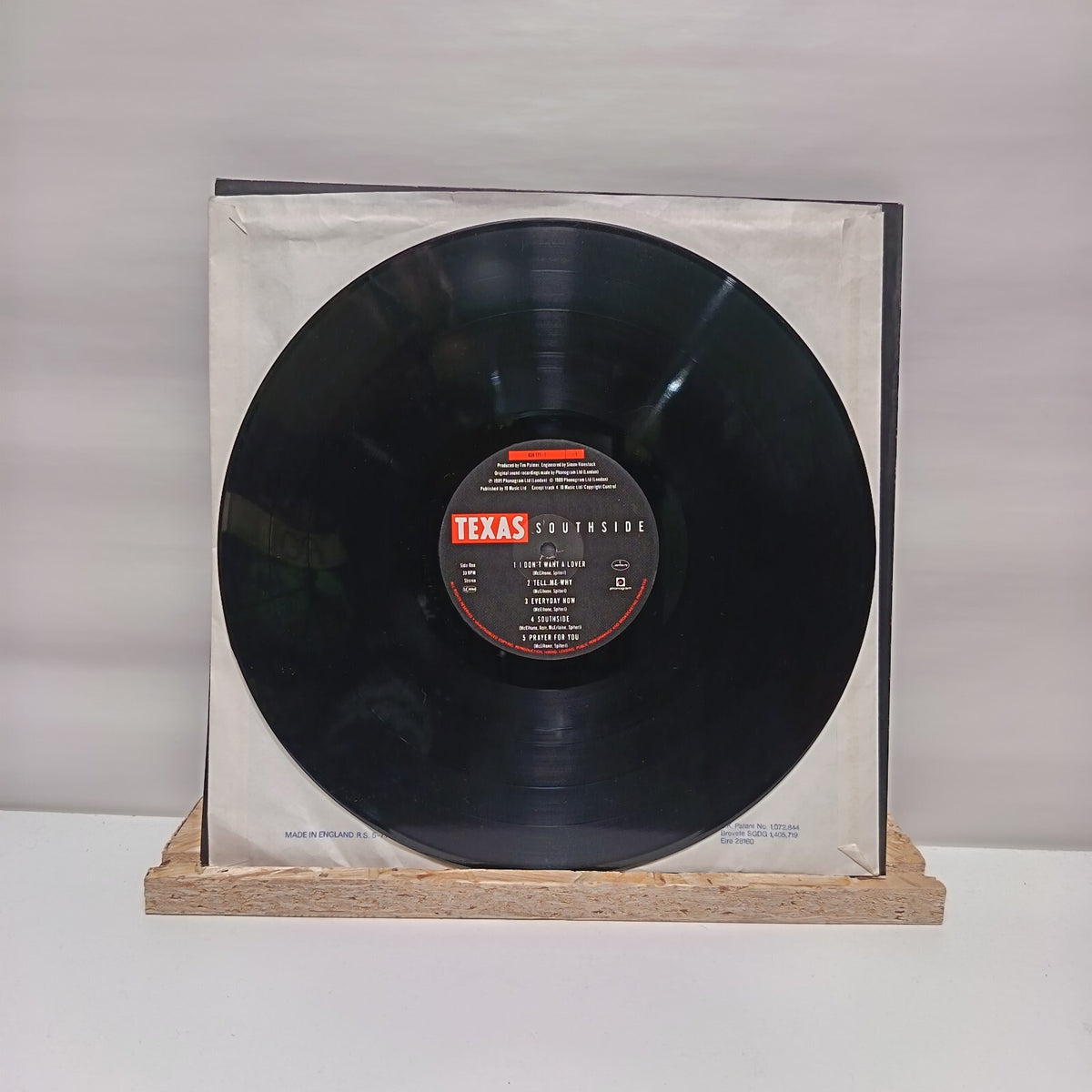 Texas southside vinyl record VG+/VG+ 838 171-1