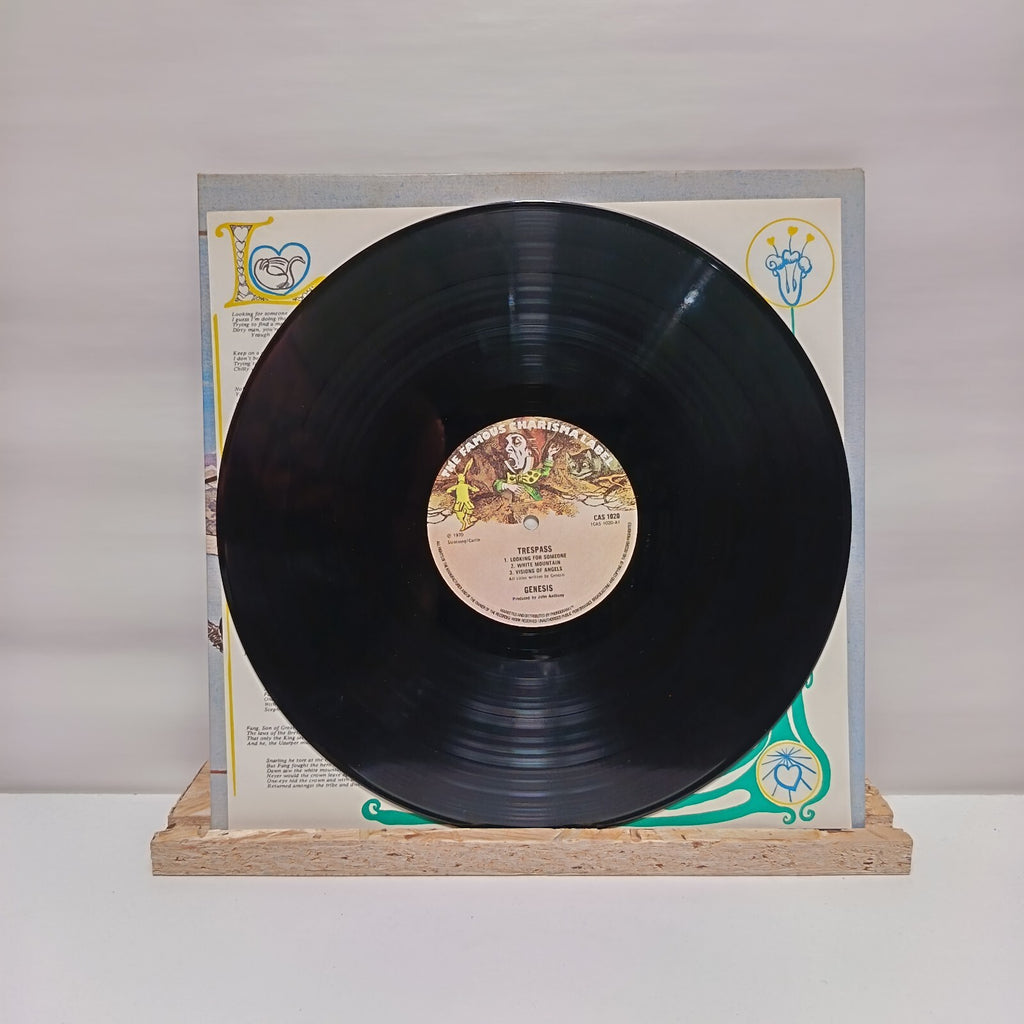 Genesis trespass vinyl record VG+/VG+ CAS 1020
