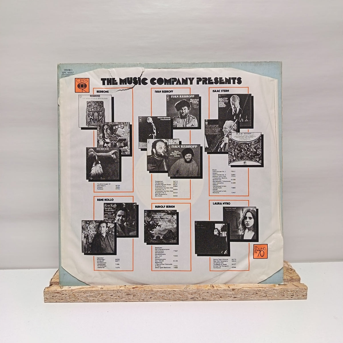 Space Opera self titled vinyl record 1973 VG+/VG+ EPC 65557