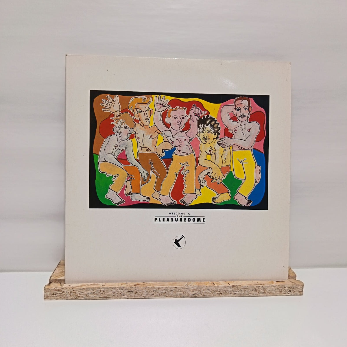 Frankie Goes To Hollywood welcome to pleasuredome double vinyl record VG+/VG+ ZTT IQ1