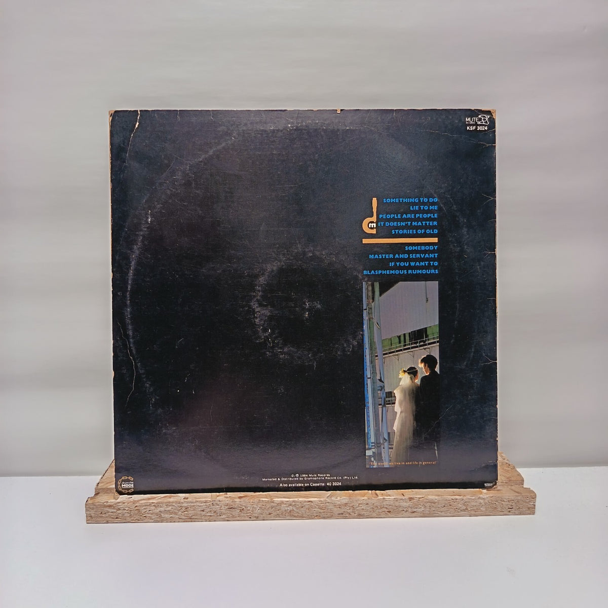 Depeche Mode some great reward vinyl record VG+/VG KSF 3024
