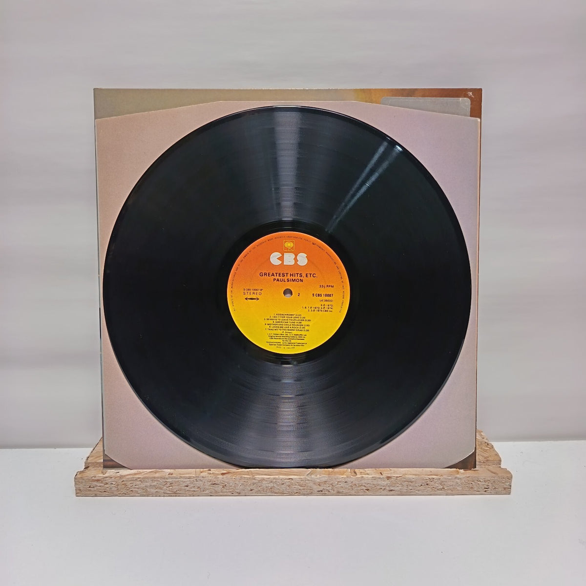 Paul Simon greatest hits vinyl record EX/VG+ 10007
