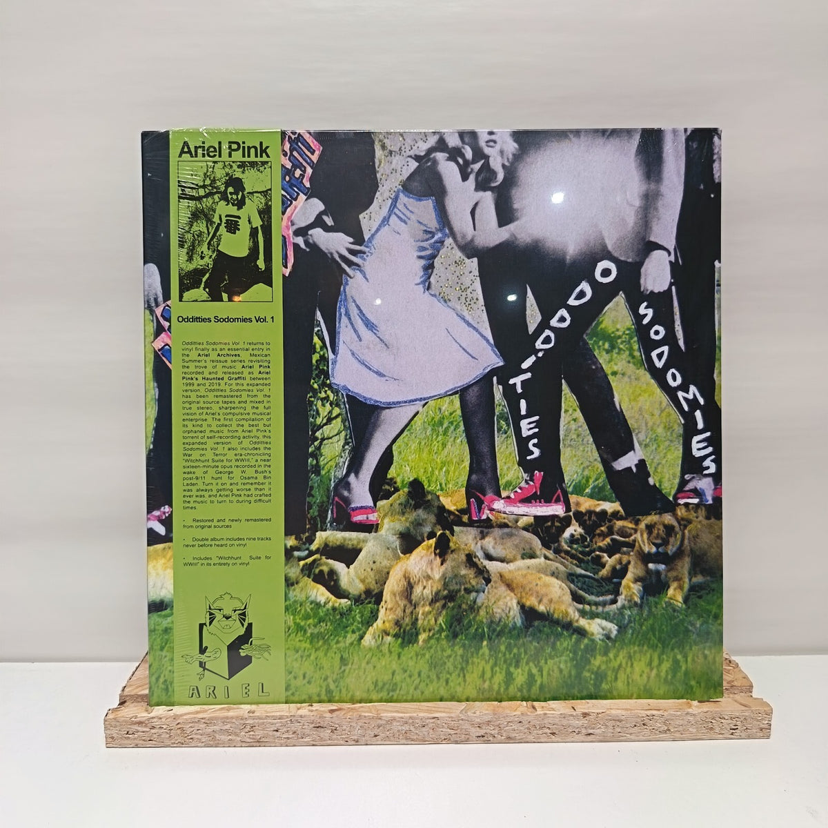 Ariel Pink odditties sodomies vol.1 double vinyl record