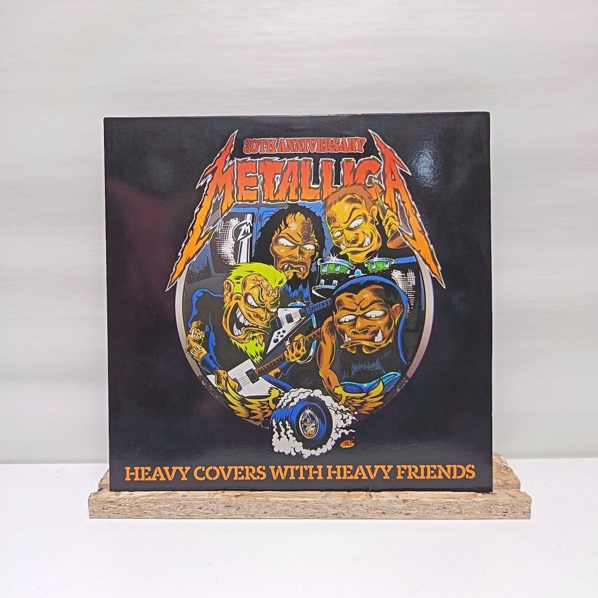Metallica heavy covers with heavy friends double vinyl record