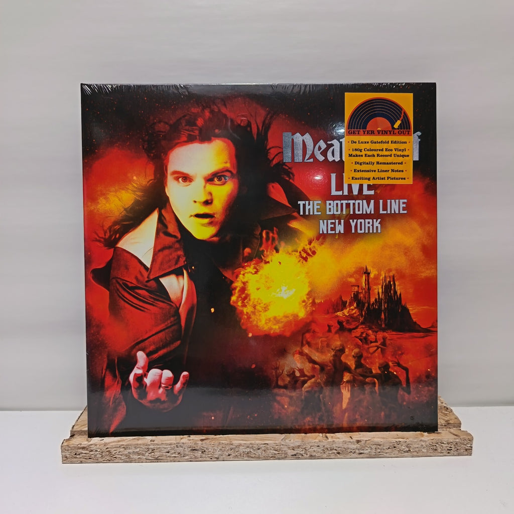 Meat Loaf at the bottom line new york vinyl record