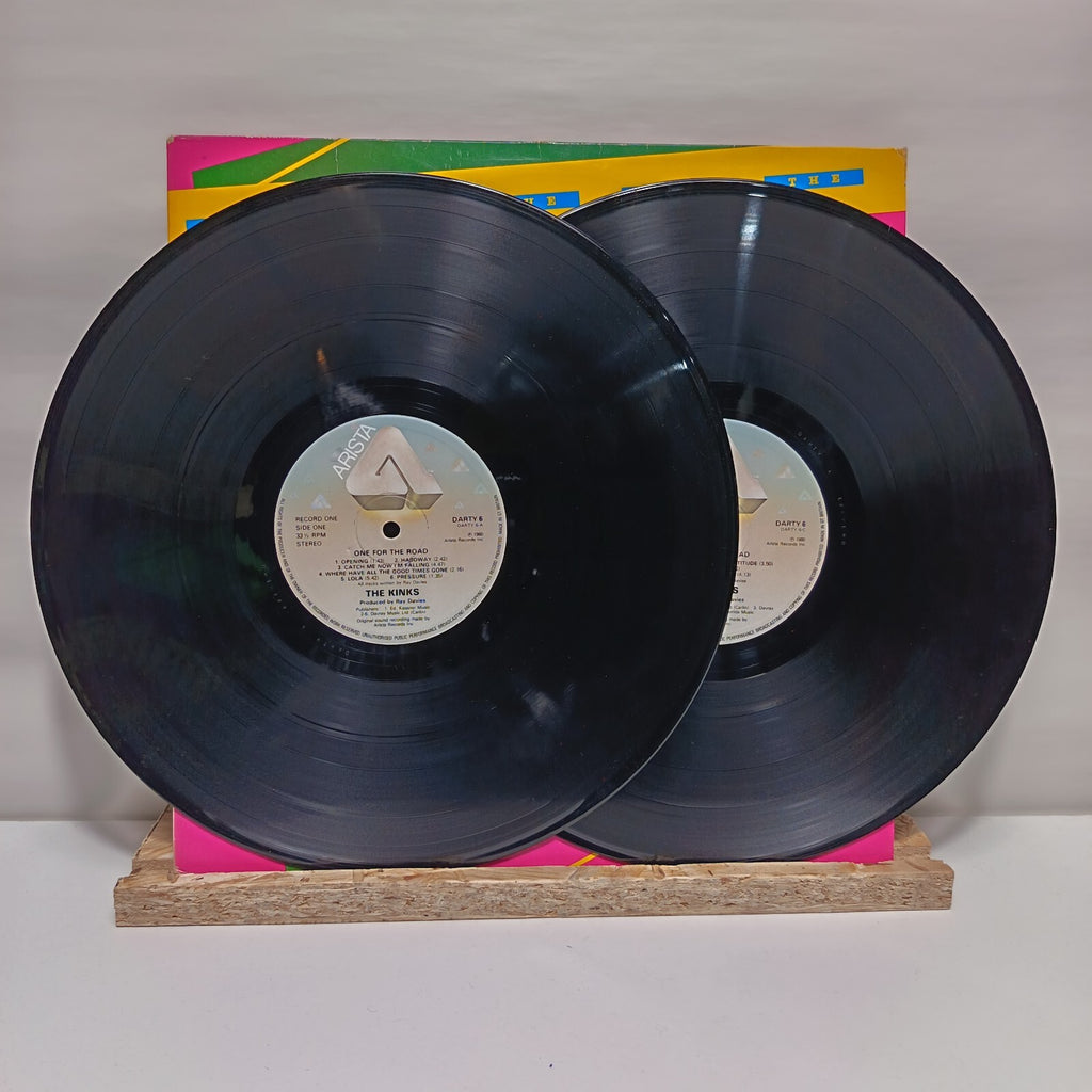 The Kinks one for the road double vinyl record VG+/VG+ DARTY 6