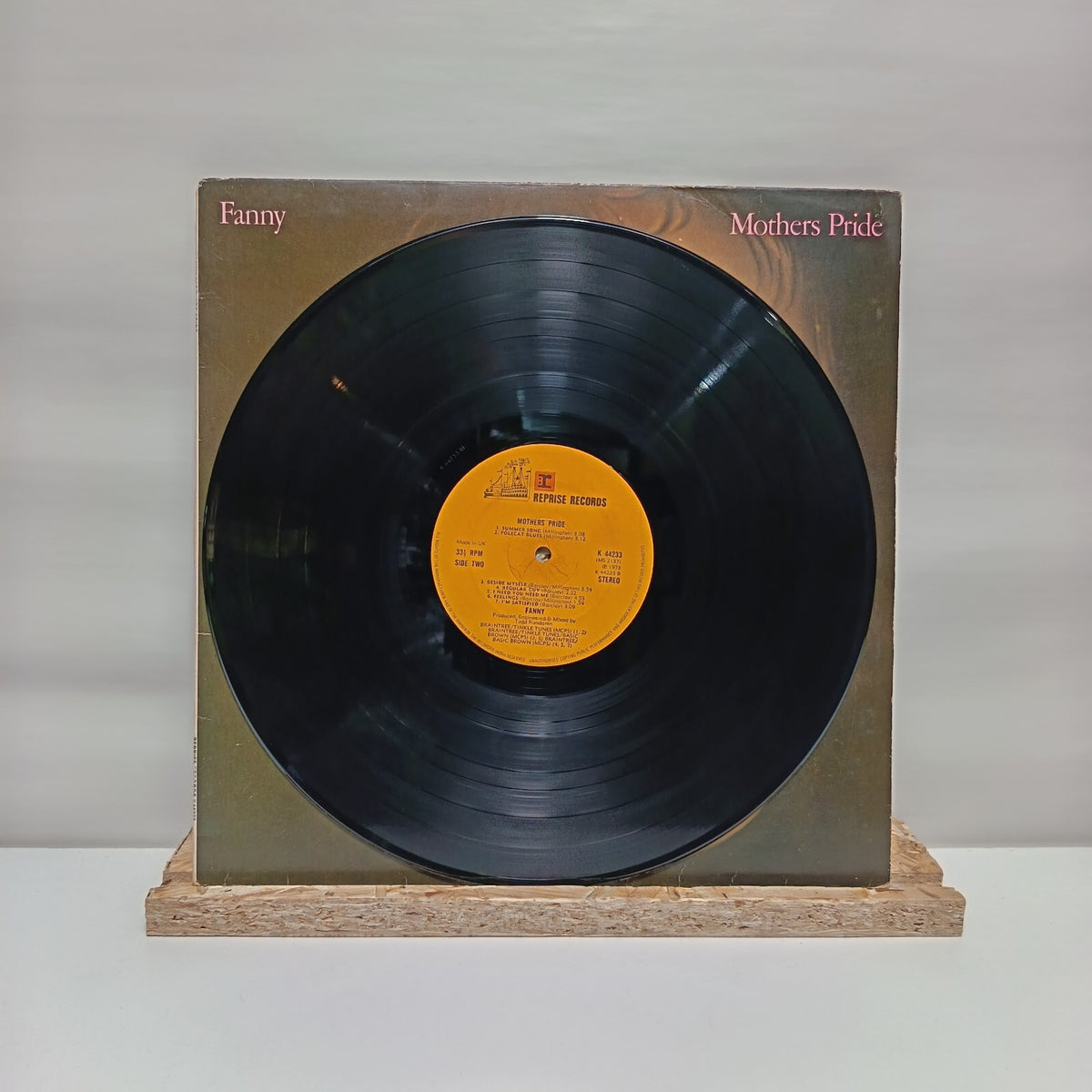 Fanny mothers pride vinyl record VG+/VG+ K44233