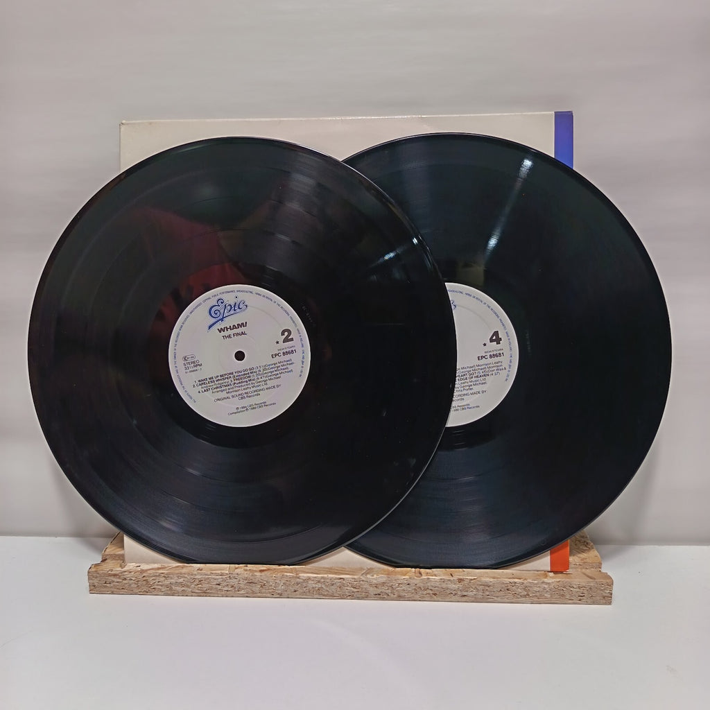 Wham! the final double vinyl record VG+/VG+ EPC 88681