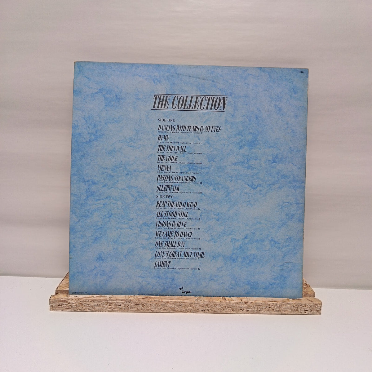 Ultravox the collection vinyl record EX/EX UTV1