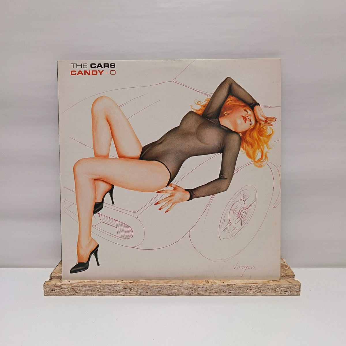 The Cars candy-o vinyl record VG+/VG+ K52148